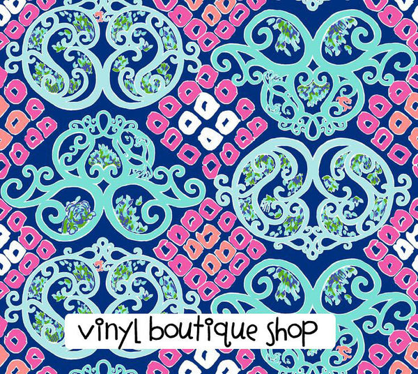 Behind The Gates Lilly Inspired Small Scale Vinyl Sheet - Vinyl Boutique Shop