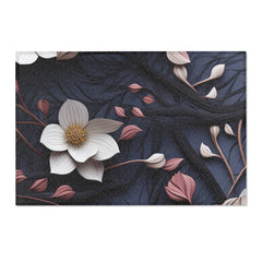 3D Floral Twigs Area Rugs For Home