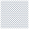 Polka Dot Red Navy Blue Adhesive Vinyl Sheet - Vinyl Boutique Shop