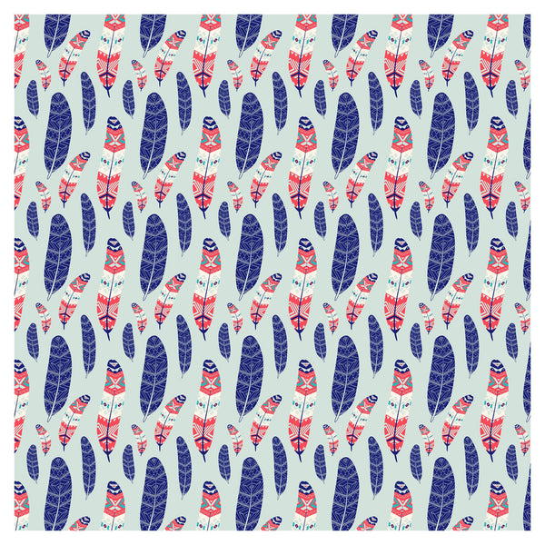 Navajo Aztec Tribal Feather Heat Transfer Vinyl Sheet - Vinyl Boutique Shop