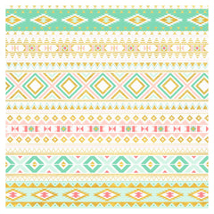 Navajo Aztec Tribal 1 Heat Transfer Vinyl Sheet - Vinyl Boutique Shop