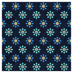 Blue Moroccan Glitter Heat Transfer Vinyl Sheet - Vinyl Boutique Shop