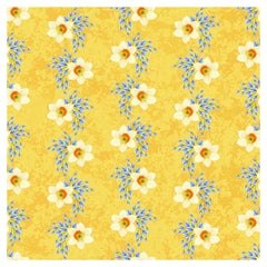 Narcissus Flowers Heat Transfer Vinyl Sheet - Vinyl Boutique Shop
