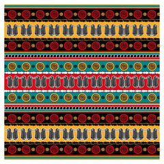 Mayan Geometric Symbol Heat Transfer Vinyl Sheet - Vinyl Boutique Shop