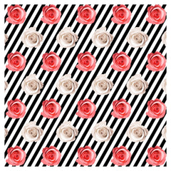 Wedding Red Roses Heat Transfer Vinyl Sheet - Vinyl Boutique Shop