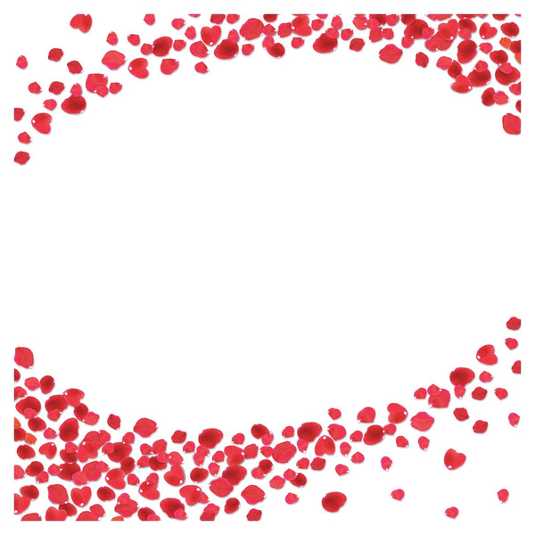 Wedding Red Roses Adhesive Vinyl Sheet - Vinyl Boutique Shop