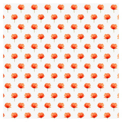 Red Poppy Flower Adhesive Vinyl Sheet - Vinyl Boutique Shop