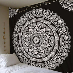 Chic Bohemia Mandala Floral Carpet Wall Hanging Tapestry For Wall Decoration Fashion Tribe Style Home Textile - Vinyl Boutique Shop