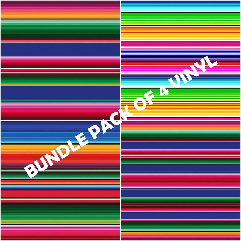 Serape Mexican Patterns Vinyl Sheets - Pack of 4 – Vinyl Boutique Shop