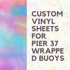 Pier 37 Custom Listing - Nautical Lighthouse Blue - Vinyl Boutique Shop
