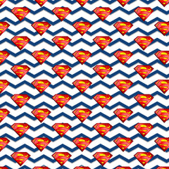 Superman Patterns Vinyl - Vinyl Boutique Shop