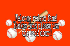Pier 37 Custom Listing - Red Sox Fans no Yankees - Vinyl Boutique Shop