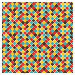 Geometric Buttercup and Ocean Adhesive Vinyl Sheet - Vinyl Boutique Shop