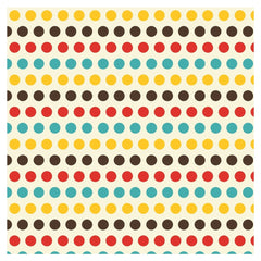 Geometric Buttercup and Ocean Adhesive Vinyl Sheet - Vinyl Boutique Shop