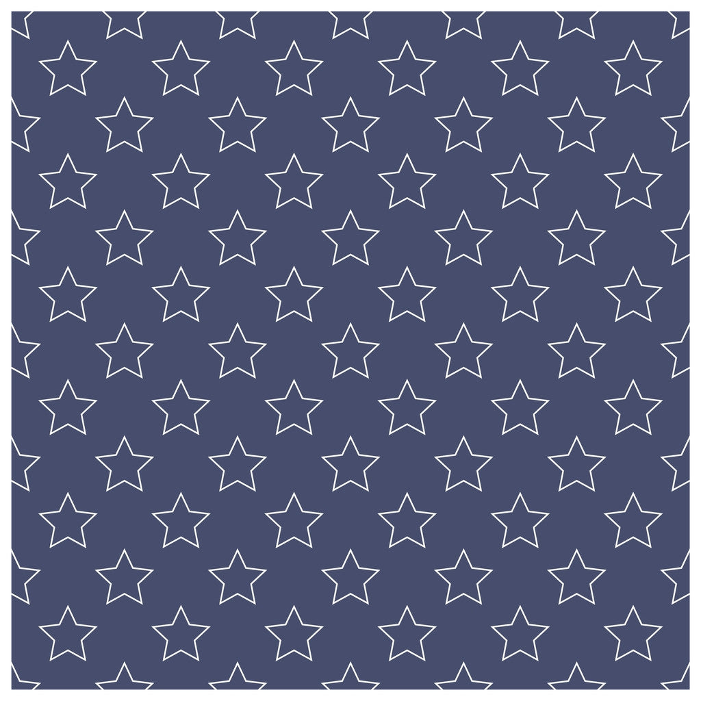 Stars and Stripes Patterns Heat Transfer Vinyl Sheet - Vinyl Boutique Shop