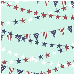 Stars and Stripes Patterns Heat Transfer Vinyl Sheet - Vinyl Boutique Shop