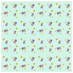 Stars and Stripes Patterns Heat Transfer Vinyl Sheet - Vinyl Boutique Shop