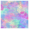 Colorful Digital Watercolor Textures Adhesive Vinyl Sheet - Vinyl Boutique Shop
