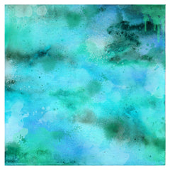 Colorful Digital Watercolor Textures Adhesive Vinyl Sheet - Vinyl Boutique Shop