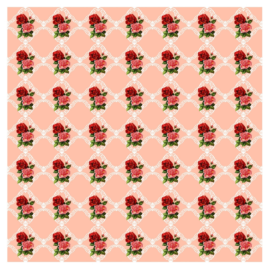 English Roses Heat Transfer Vinyl Sheet - Vinyl Boutique Shop
