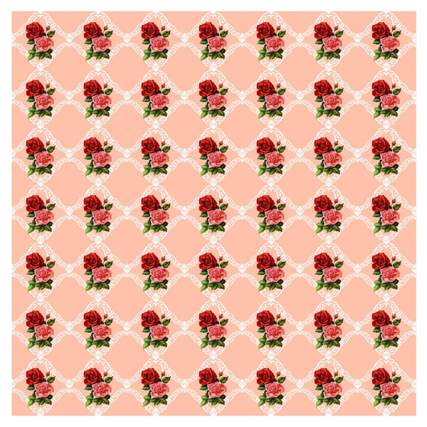 English Roses Heat Transfer Vinyl Sheet - Vinyl Boutique Shop