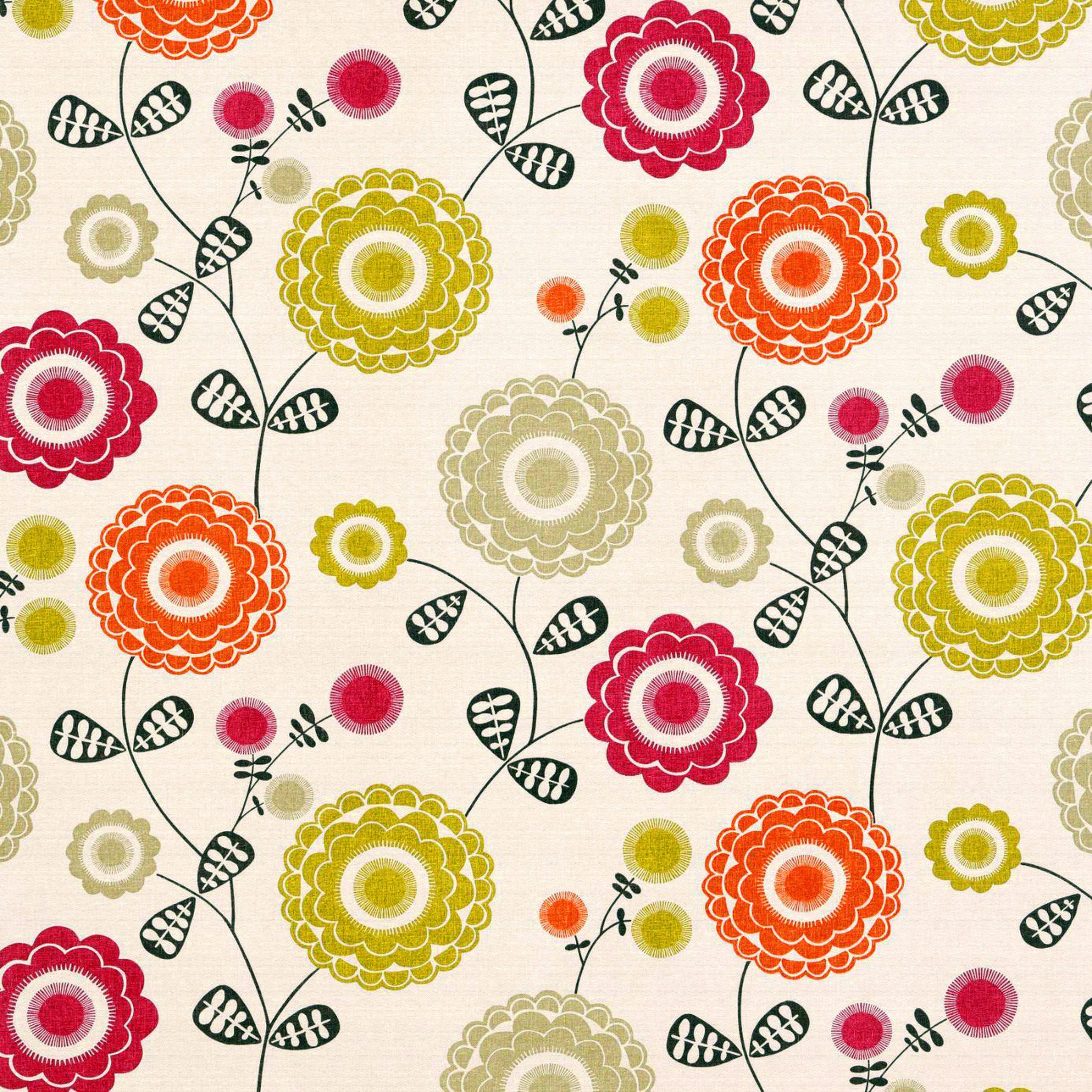 Watercolor floral craft patterned vinyl sheet - HTV / heat