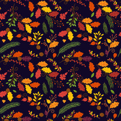 Autumn Flowers Heat Transfer Vinyl Sheet - Vinyl Boutique Shop