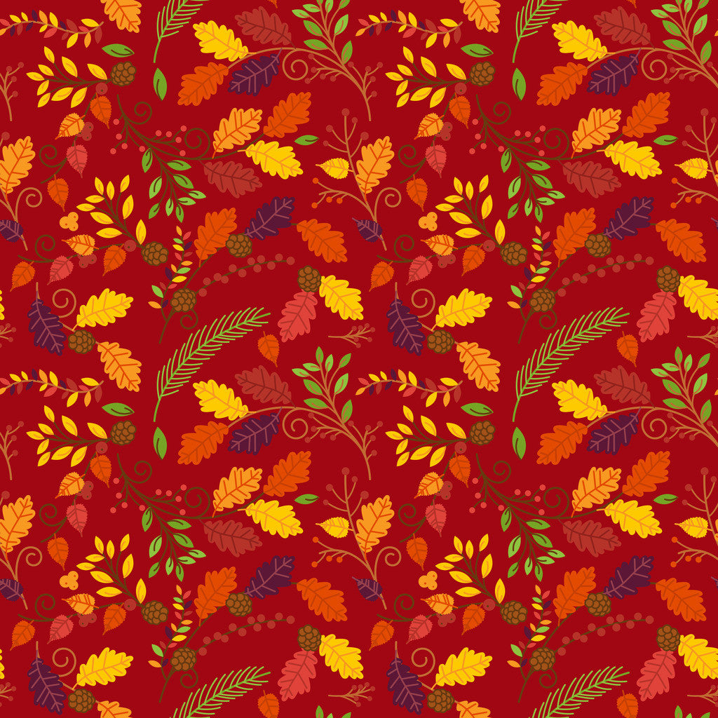 Autumn Flowers Heat Transfer Vinyl Sheet - Vinyl Boutique Shop