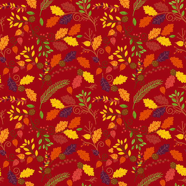 Autumn Flowers Heat Transfer Vinyl Sheet - Vinyl Boutique Shop