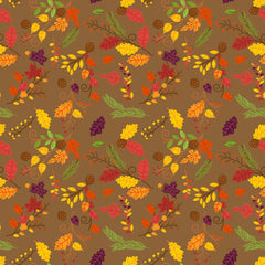 Autumn Flowers Heat Transfer Vinyl Sheet - Vinyl Boutique Shop