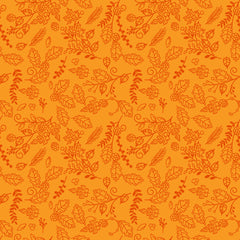Autumn Flowers Heat Transfer Vinyl Sheet - Vinyl Boutique Shop