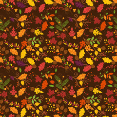 Autumn Flowers Heat Transfer Vinyl Sheet - Vinyl Boutique Shop