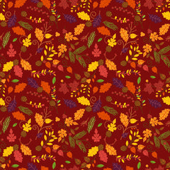 Autumn Flowers Heat Transfer Vinyl Sheet - Vinyl Boutique Shop