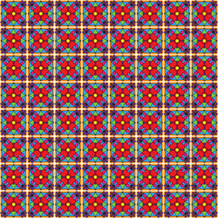 Talavera Pattern Adhesive Vinyl Sheet - Vinyl Boutique Shop