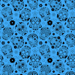 Dead Skulls Heat Transfer Vinyl Sheet - Vinyl Boutique Shop