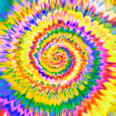 Rainbow TieDye Heat Transfer Vinyl Sheet - Vinyl Boutique Shop