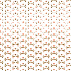Antler Floral Heat Transfer Vinyl Sheet - Vinyl Boutique Shop