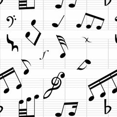 Music Heat Transfer Vinyl Sheet - Vinyl Boutique Shop