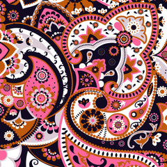 Paisley Adhesive Vinyl Sheet - Vinyl Boutique Shop