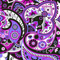 Paisley Adhesive Vinyl Sheet - Vinyl Boutique Shop