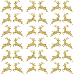 Gold Glitter Antler Heat Transfer Vinyl Sheet - Vinyl Boutique Shop