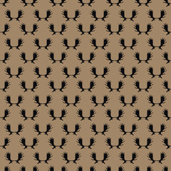 Rustic Moose Adhesive Vinyl Sheet - Vinyl Boutique Shop