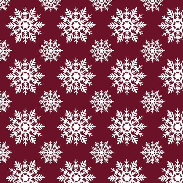 Snowflakes Adhesive Vinyl Sheet - Vinyl Boutique Shop