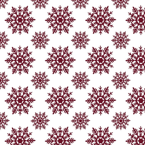 Snowflakes Adhesive Vinyl Sheet - Vinyl Boutique Shop