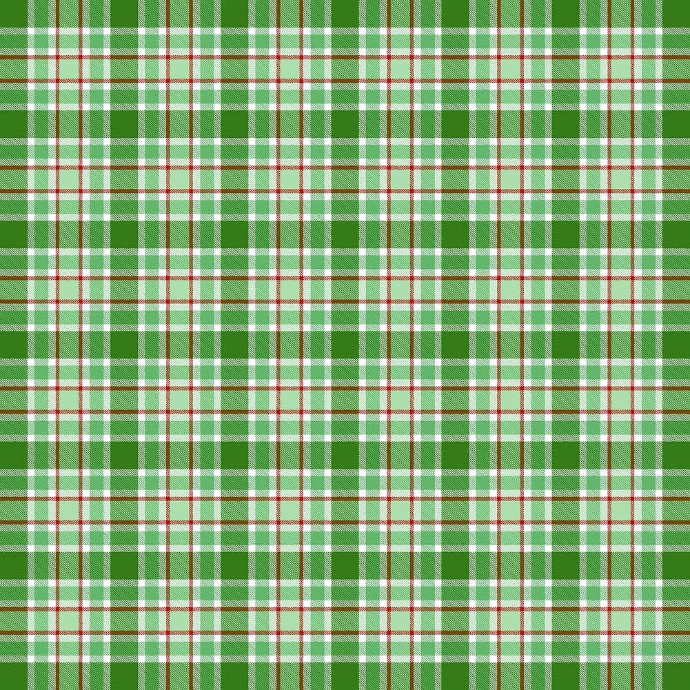 Christmas Plaid Adhesive Vinyl Sheet - Vinyl Boutique Shop