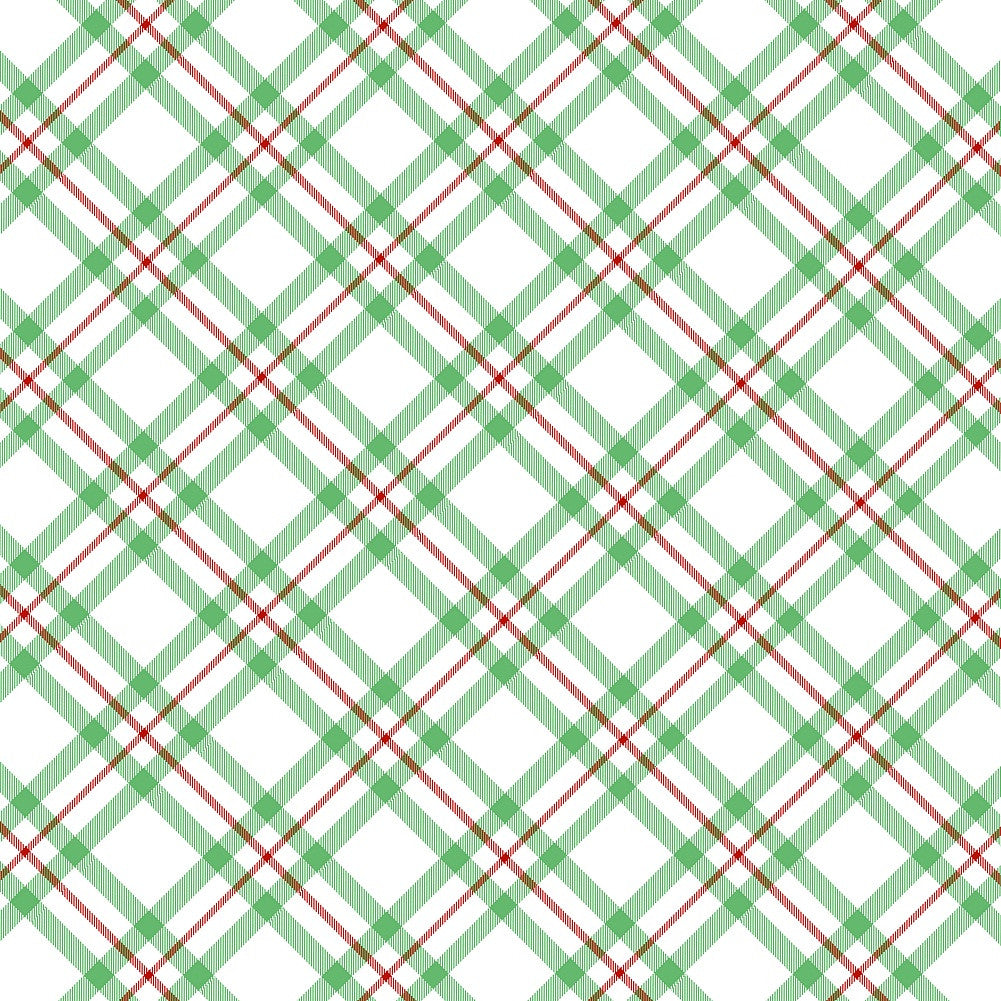 Christmas Plaid Heat Transfer Vinyl Sheet - Vinyl Boutique Shop