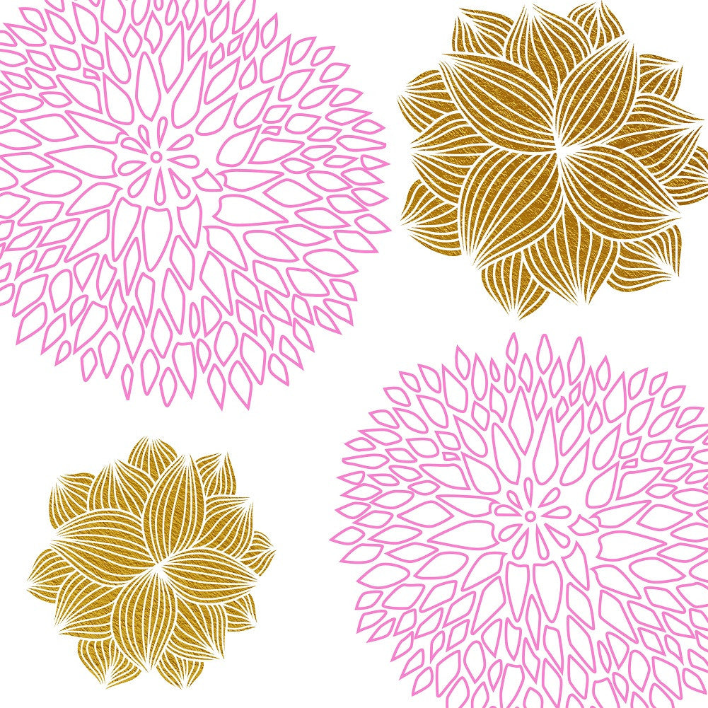 Pink Grey Heat Transfer Vinyl Sheet - Vinyl Boutique Shop