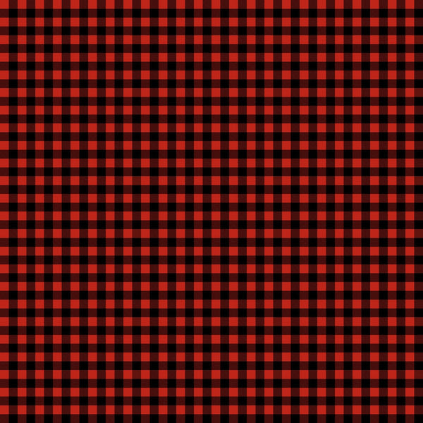 Red Plaid Heat Transfer Vinyl Sheet - Vinyl Boutique Shop