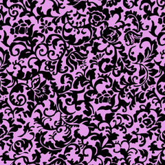 Damask Pattern Adhesive Vinyl Sheet-2 - Vinyl Boutique Shop