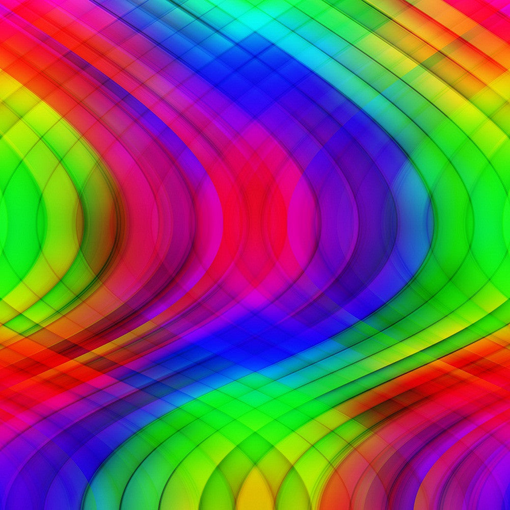 Rainbow Heat Transfer Vinyl Sheet